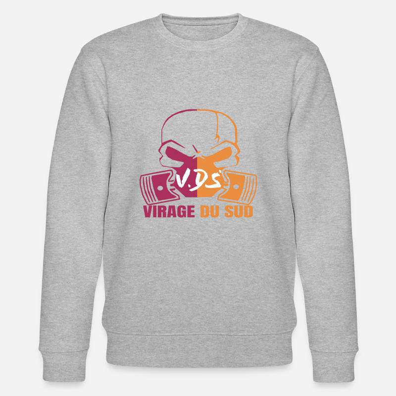 VIRAGE DU SUD - Sweat bio CHANGER Stanley/Stella Unisexe - gris chiné