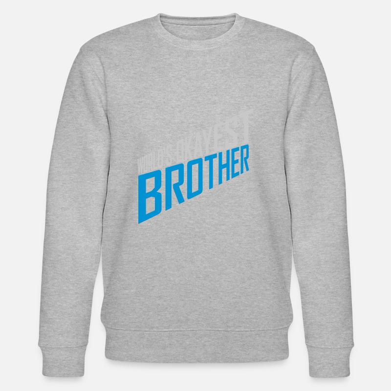 Mondes ok Frère Buddy - Sweat bio CHANGER Stanley/Stella Unisexe - gris chiné