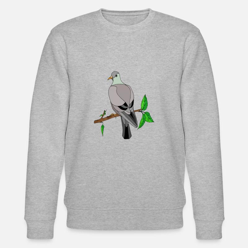 Vogel - Stanley/Stella Unisex Bio-Sweatshirt CHANGER  - Grau meliert