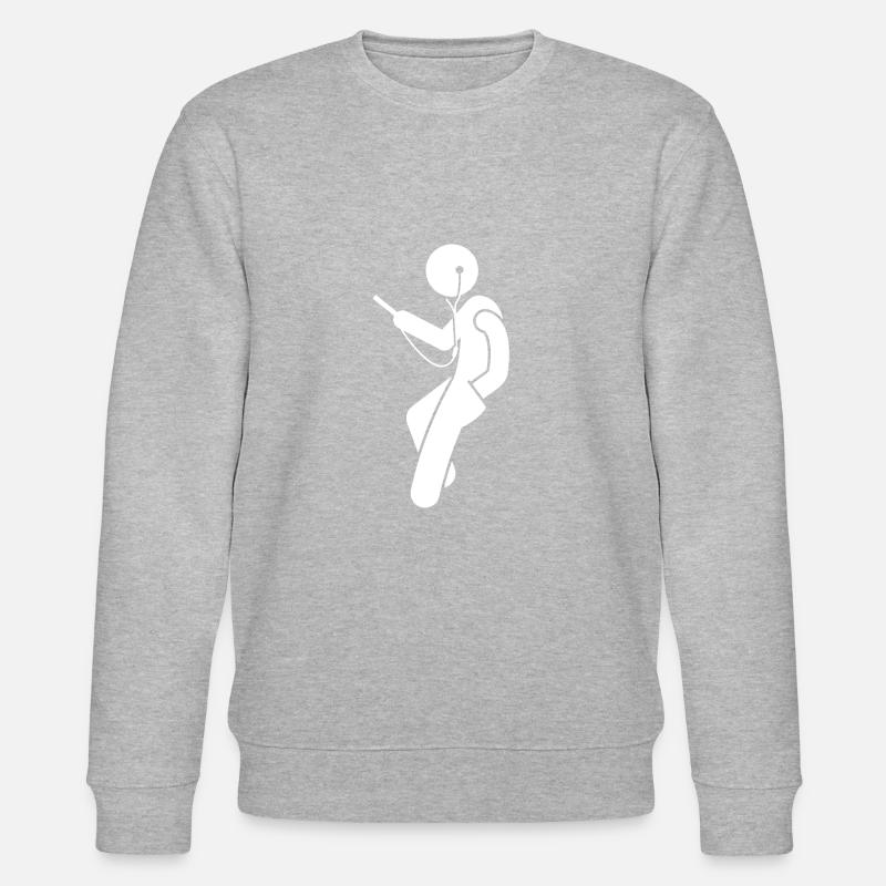 cooler Typ - Stanley/Stella Unisex Bio-Sweatshirt CHANGER  - Grau meliert