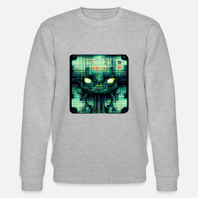 Pixel - Stanley/Stella Unisex Bio-Sweatshirt CHANGER  - Grau meliert