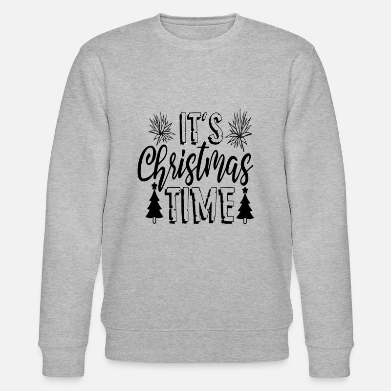 C’est Noël - Sweat bio CHANGER Stanley/Stella Unisexe - gris chiné