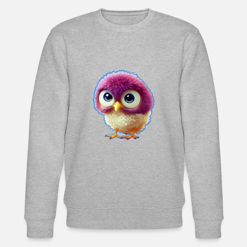 Poussins 2 - Sweat bio CHANGER Stanley/Stella Unisexe - gris chiné