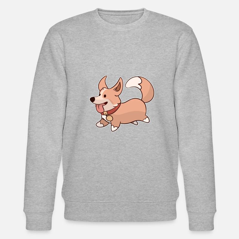 Chien mignon - Sweat bio CHANGER Stanley/Stella Unisexe - gris chiné