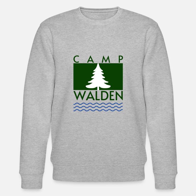 Campingplatz Walden - Stanley/Stella Unisex Bio-Sweatshirt CHANGER  - Grau meliert