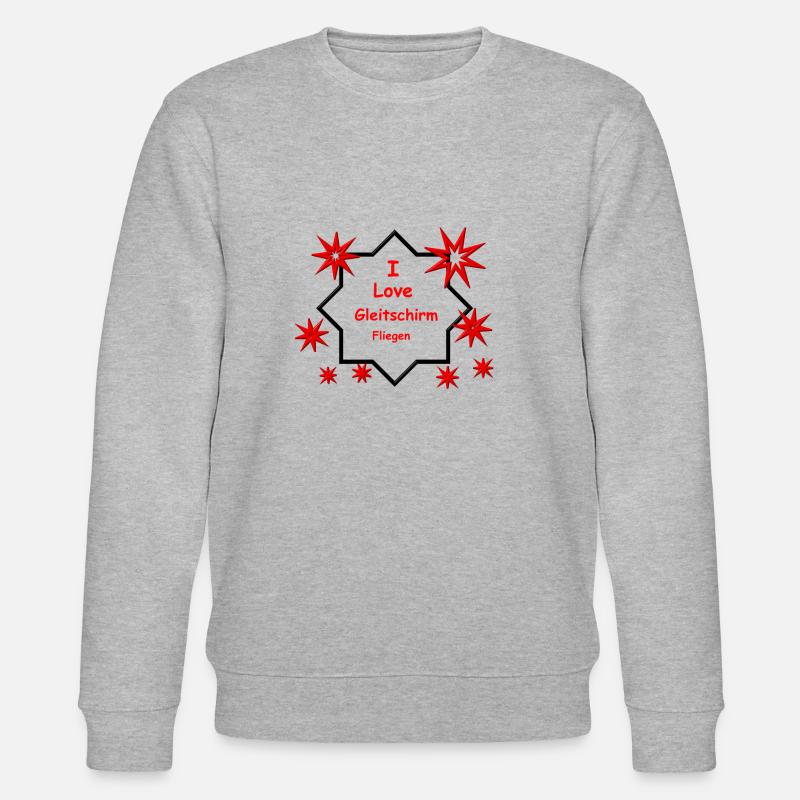 Gleitschirm 16 - Stanley/Stella Unisex Bio-Sweatshirt CHANGER  - Grau meliert