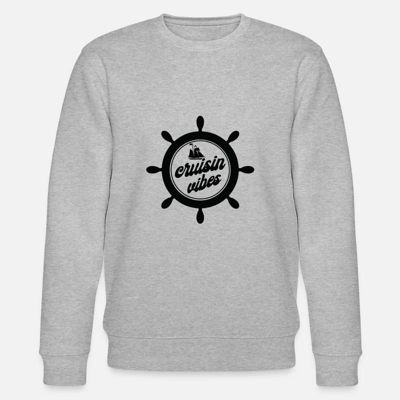 Cruisin Vibes - Stanley/Stella Unisex Bio-Sweatshirt CHANGER  - Grau meliert