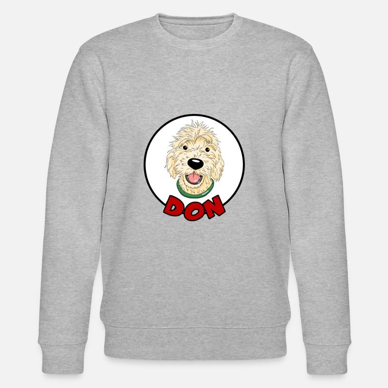 DonComic1 2 - Stanley/Stella Unisex Bio-Sweatshirt CHANGER  - Grau meliert