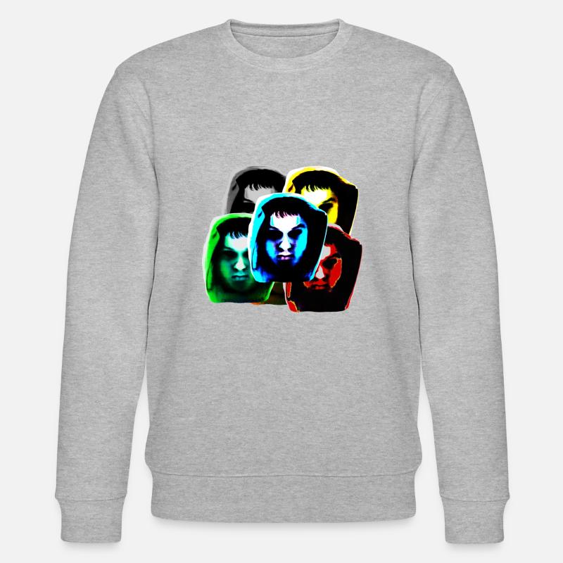 Hoody head: Multi - Stanley/Stella Unisex Bio-Sweatshirt CHANGER  - Grau meliert