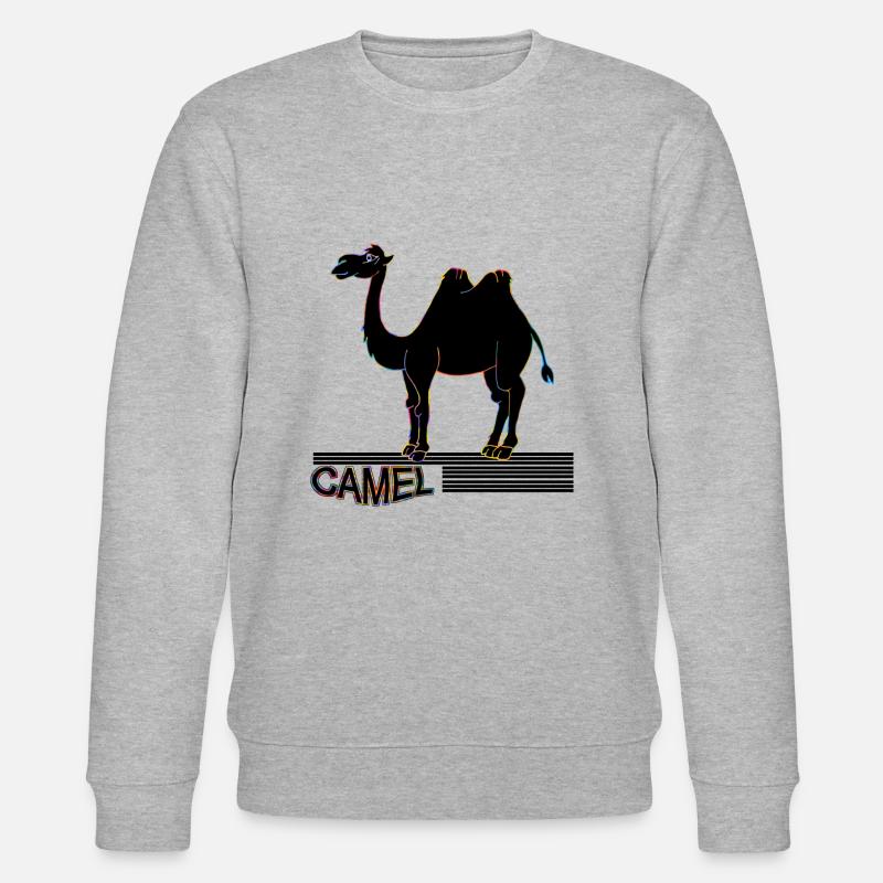 Kamel - Stanley/Stella Unisex Bio-Sweatshirt CHANGER  - Grau meliert