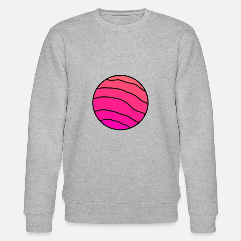 Farbige Dämmerung - Stanley/Stella Unisex Bio-Sweatshirt CHANGER  - Grau meliert