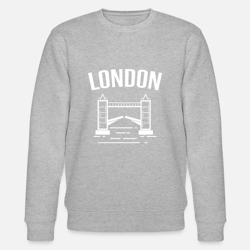 Pont de Londres - Sweat bio CHANGER Stanley/Stella Unisexe - gris chiné