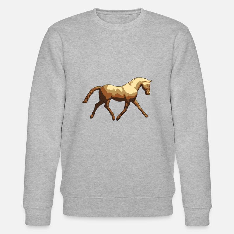 Cheval - Sweat bio CHANGER Stanley/Stella Unisexe - gris chiné