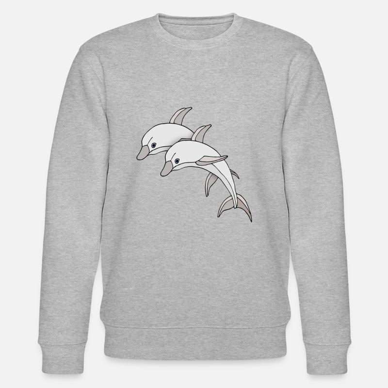 Dauphins - Sweat bio CHANGER Stanley/Stella Unisexe - gris chiné