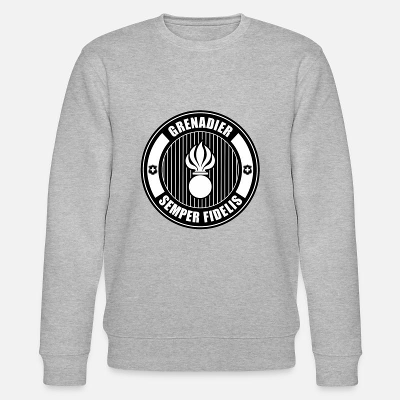 Grenadier - Stanley/Stella Unisex Bio-Sweatshirt CHANGER  - Grau meliert