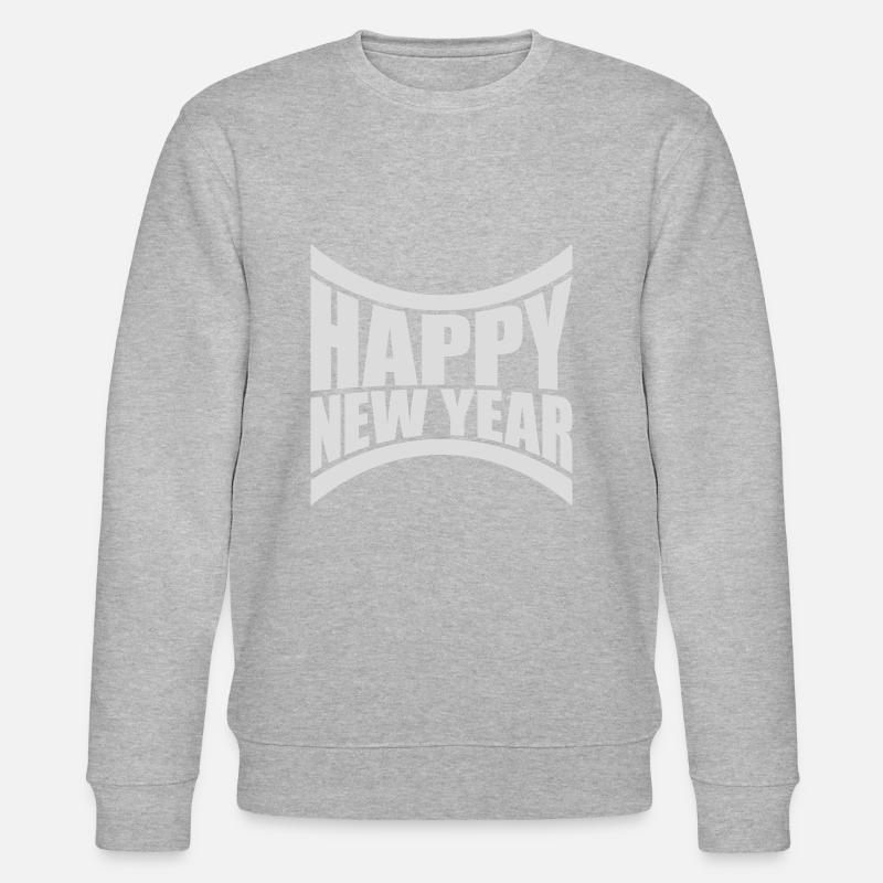 Citation Bonne année - Sweat bio CHANGER Stanley/Stella Unisexe - gris chiné