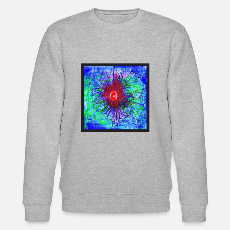 Biohazard - Stanley/Stella Unisex Bio-Sweatshirt CHANGER  - Grau meliert