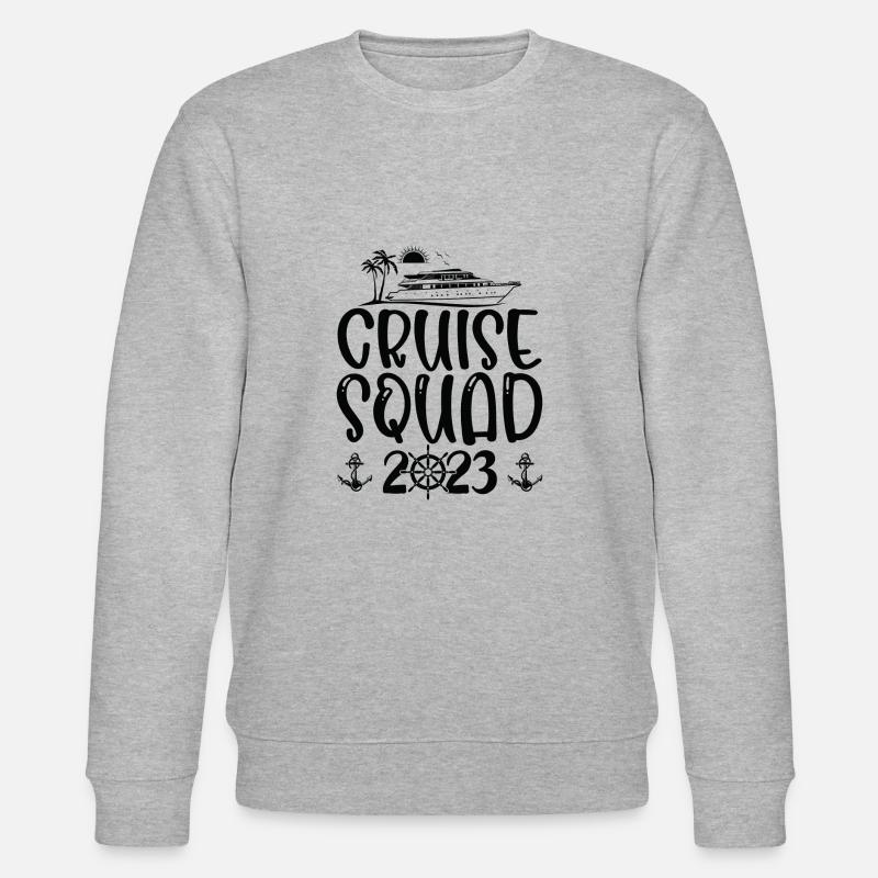 Cruise Squad 2023 - Stanley/Stella Unisex Bio-Sweatshirt CHANGER - Grau meliert