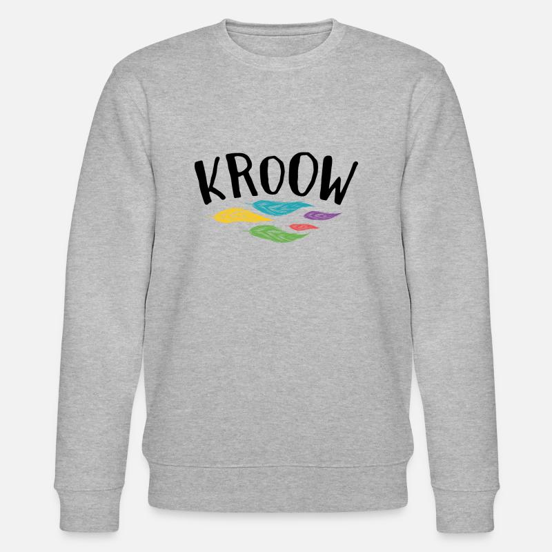 Das Original KRoOW - Stanley/Stella Unisex Bio-Sweatshirt CHANGER  - Grau meliert