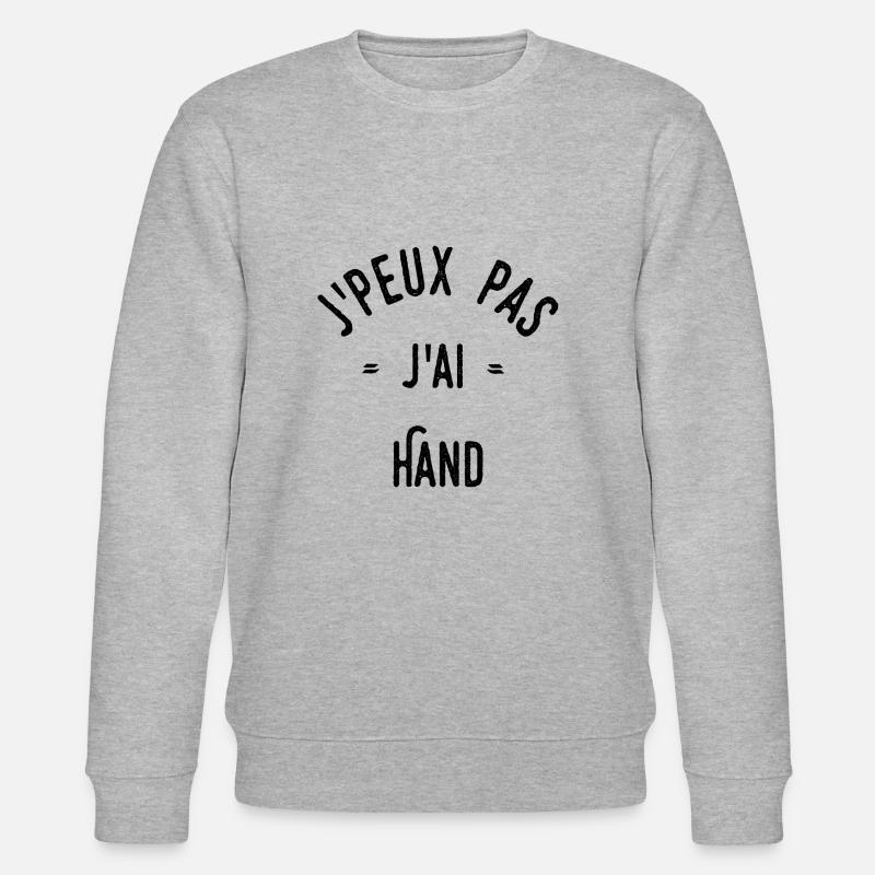 J’peux pas j’ai hand - Sweat bio CHANGER Stanley/Stella Unisexe - gris chiné