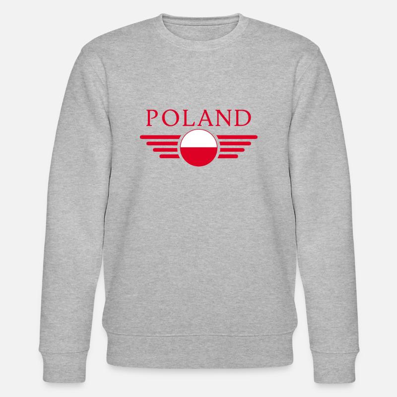 Polen - Stanley/Stella Unisex Bio-Sweatshirt CHANGER  - Grau meliert