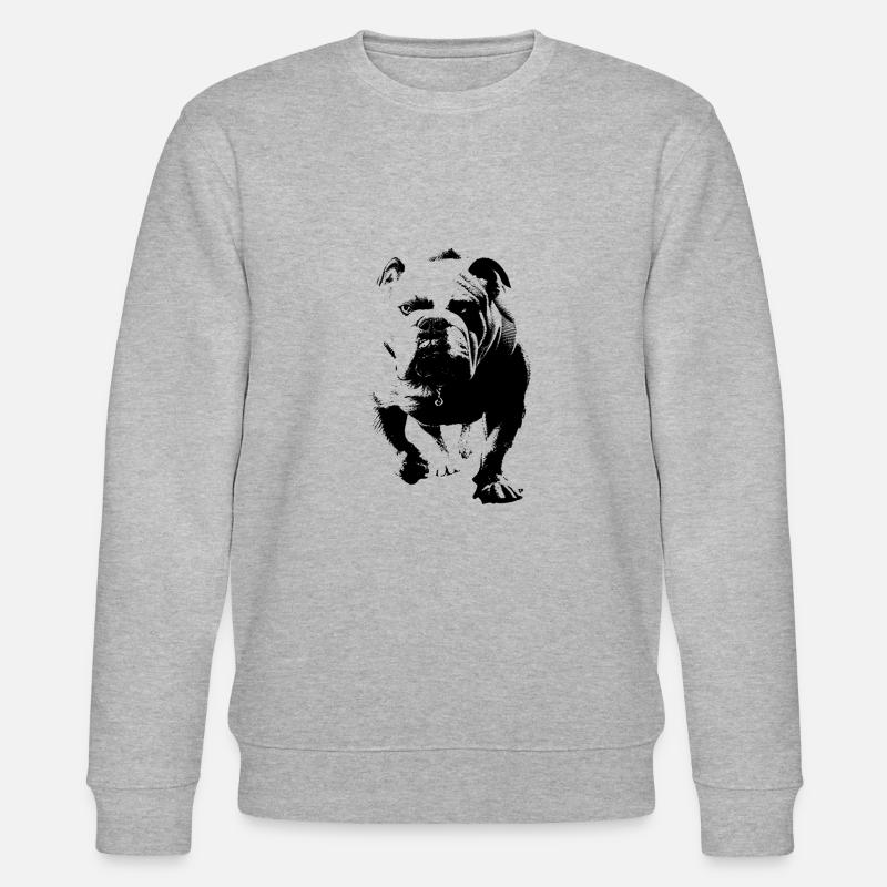 Chien avec sweat à capuche - Sweat bio CHANGER Stanley/Stella Unisexe - gris chiné