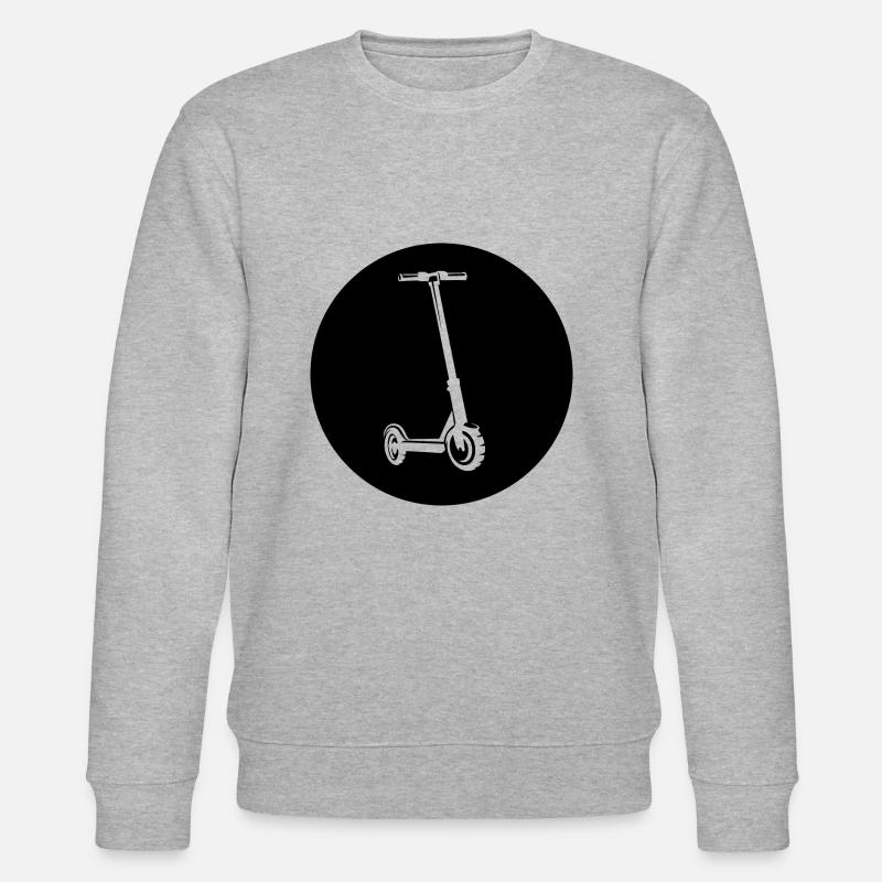 E-Scooter E-Roller Scooter - Sweat bio CHANGER Stanley/Stella Unisexe - gris chiné