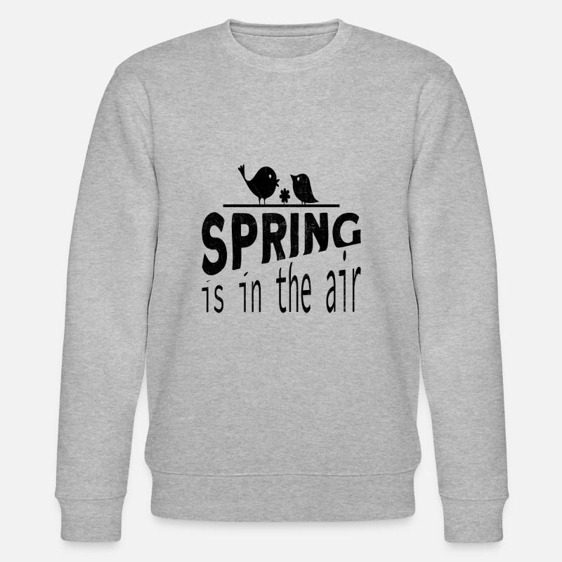 Le printemps est dans l’air - Sweat bio CHANGER Stanley/Stella Unisexe - gris chiné