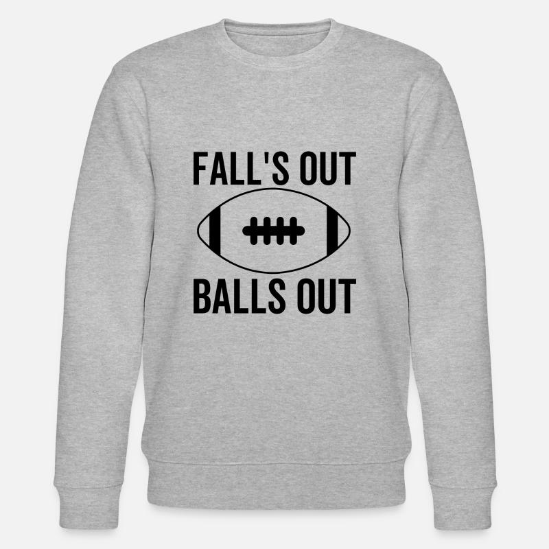 Fall 's Out Balls Out - Sweat bio CHANGER Stanley/Stella Unisexe - gris chiné