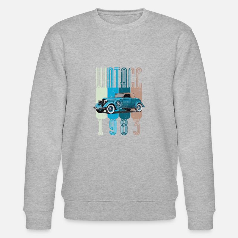 Millésime 1983 - Sweat bio CHANGER Stanley/Stella Unisexe - gris chiné