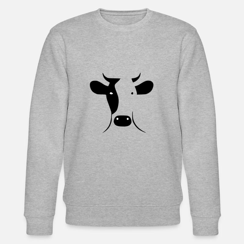 Kuhkopf - Stanley/Stella Unisex Bio-Sweatshirt CHANGER  - Grau meliert