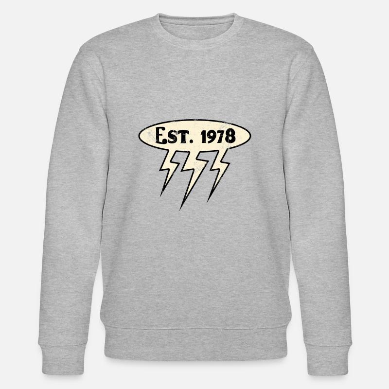 Est. 1978 Millésime - Sweat bio CHANGER Stanley/Stella Unisexe - gris chiné
