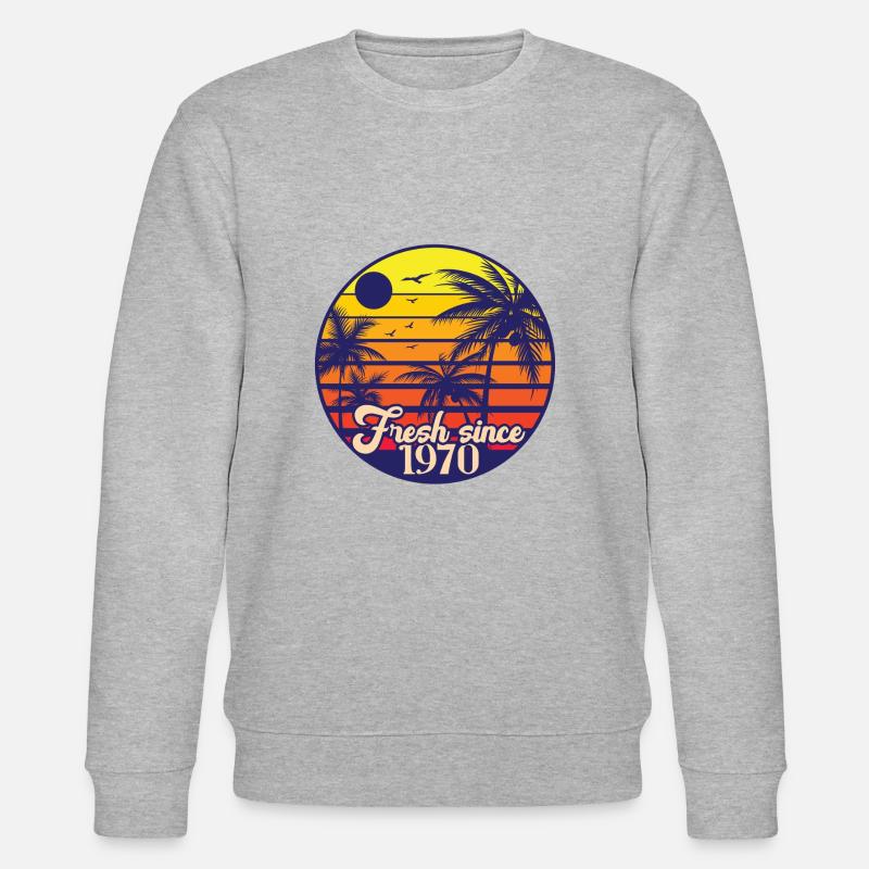 Frais depuis 1970 - Sweat bio CHANGER Stanley/Stella Unisexe - gris chiné