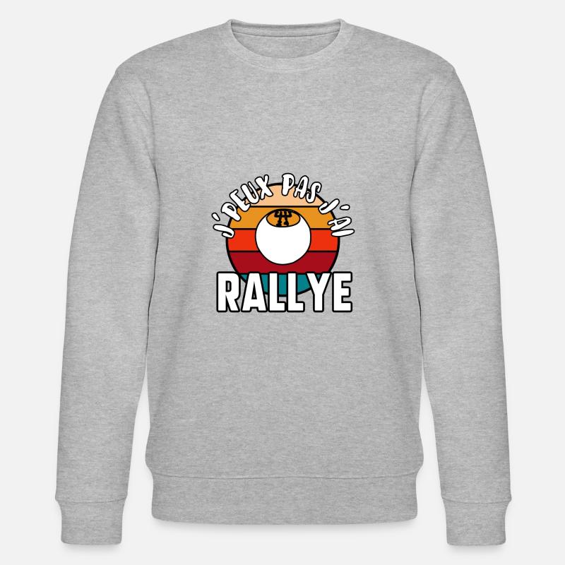 J’peux pas j’ai rallye - Sweat bio CHANGER Stanley/Stella Unisexe - gris chiné