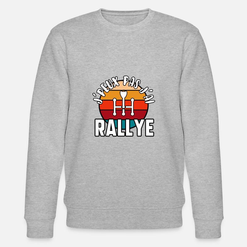 J’peux pas j’ai rallye - Sweat bio CHANGER Stanley/Stella Unisexe - gris chiné