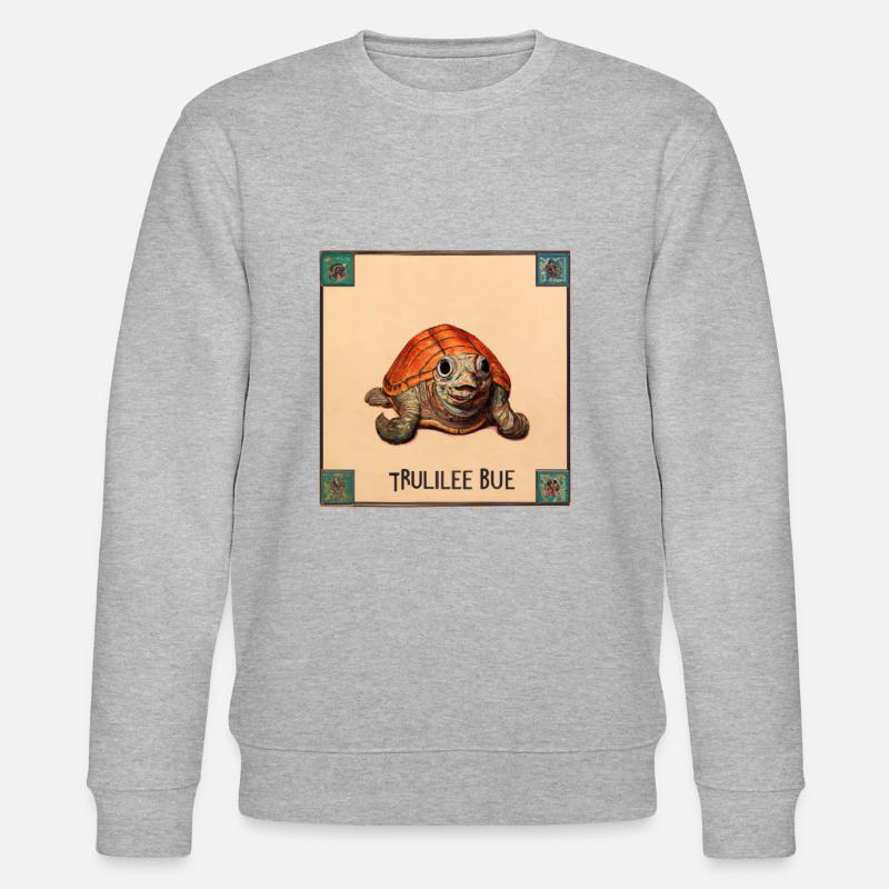 Old Turtle - Stanley/Stella Unisex Bio-Sweatshirt CHANGER  - Grau meliert