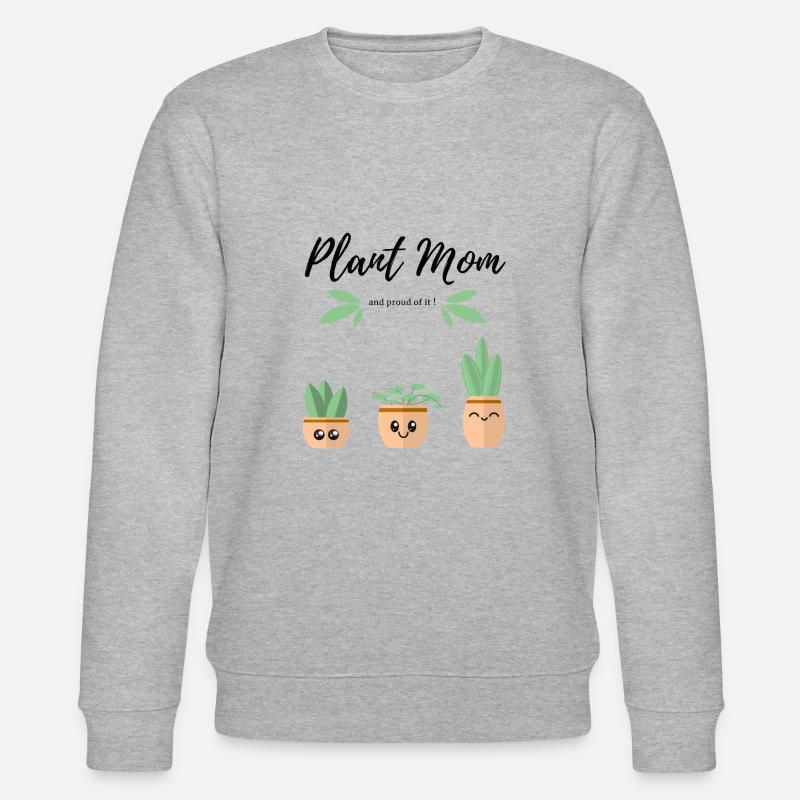 Pflanzenmutter - Stanley/Stella Unisex Bio-Sweatshirt CHANGER - Grau meliert