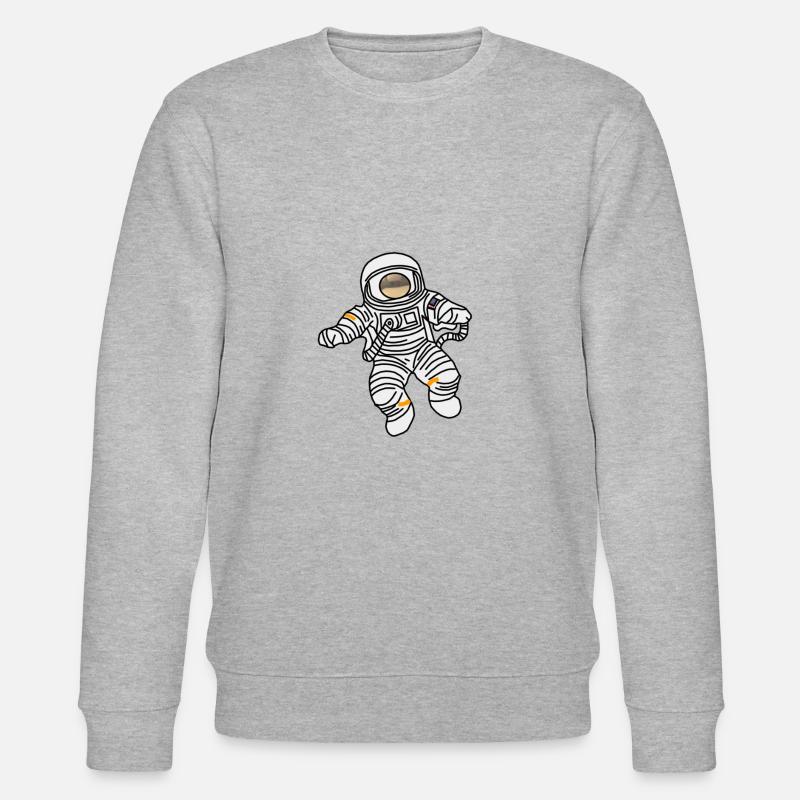 Astronaute dans l’espace - Sweat bio CHANGER Stanley/Stella Unisexe - gris chiné