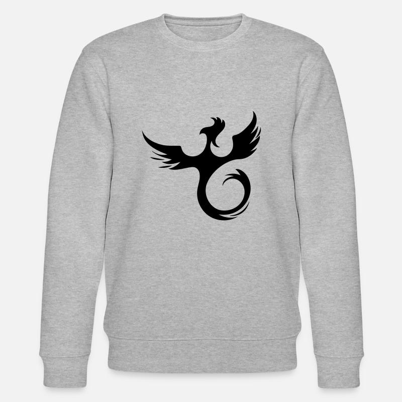 Phoenix 01 - Stanley/Stella Unisex Bio-Sweatshirt CHANGER  - Grau meliert