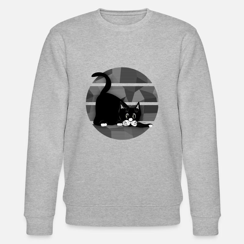 Chat - Sweat bio CHANGER Stanley/Stella Unisexe - gris chiné