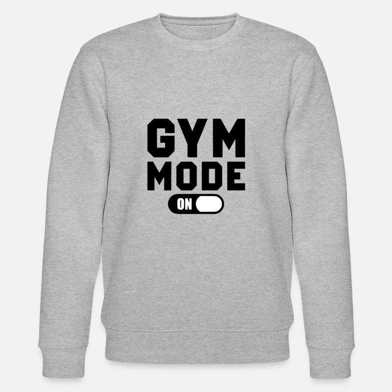 Mode Gym activé - Sweat bio CHANGER Stanley/Stella Unisexe - gris chiné