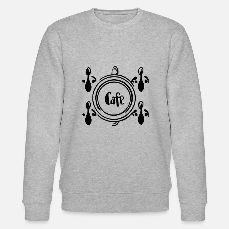 Kaffee - Stanley/Stella Unisex Bio-Sweatshirt CHANGER  - Grau meliert