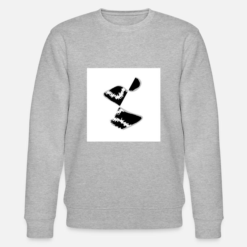 verwirrt - Stanley/Stella Unisex Bio-Sweatshirt CHANGER  - Grau meliert