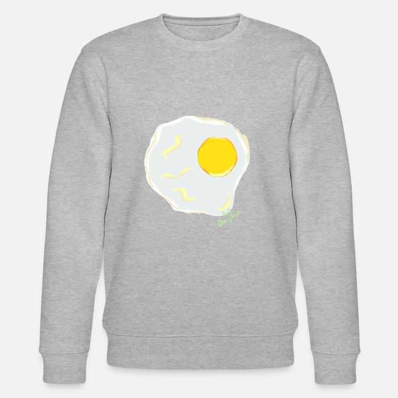 Spiegelei - Stanley/Stella Unisex Bio-Sweatshirt CHANGER  - Grau meliert