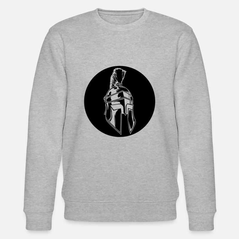 sparta helm - Stanley/Stella Unisex Bio-Sweatshirt CHANGER  - Grau meliert