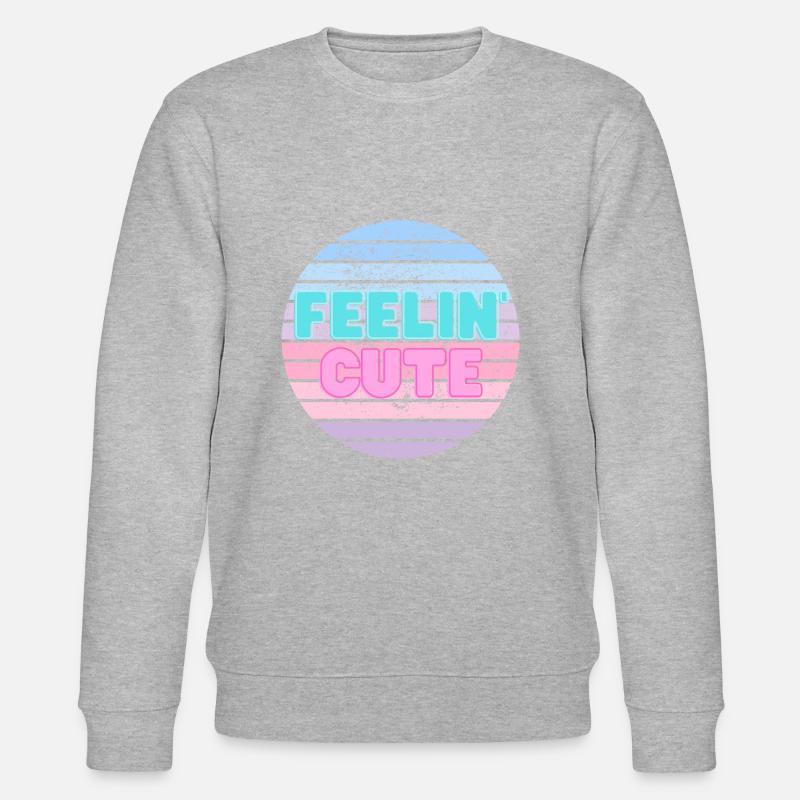 Feelin' Mignon - Sweat bio CHANGER Stanley/Stella Unisexe - gris chiné