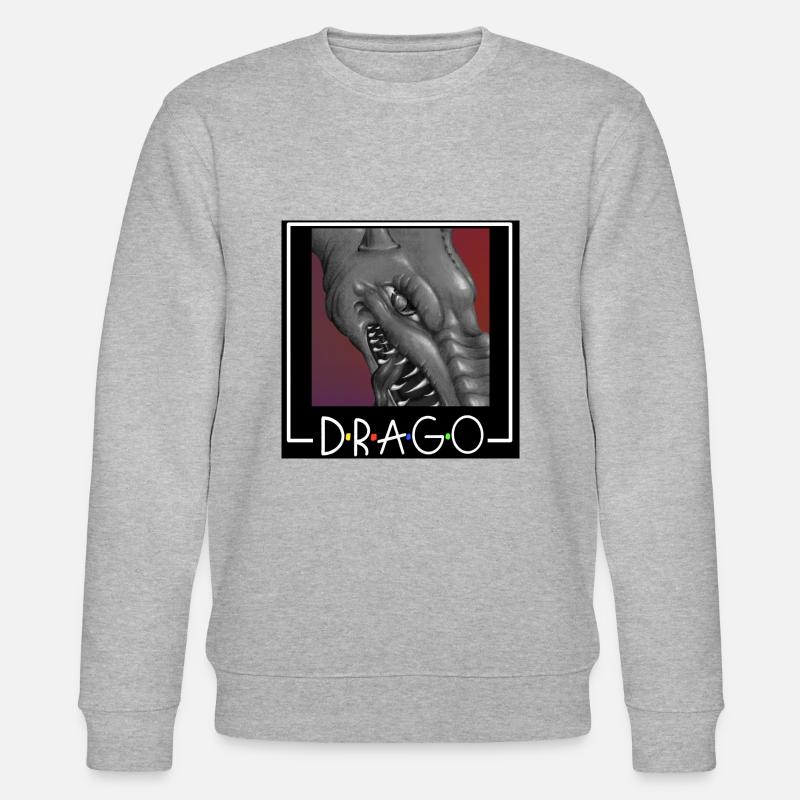 Drago - Stanley/Stella Unisex Bio-Sweatshirt CHANGER  - Grau meliert