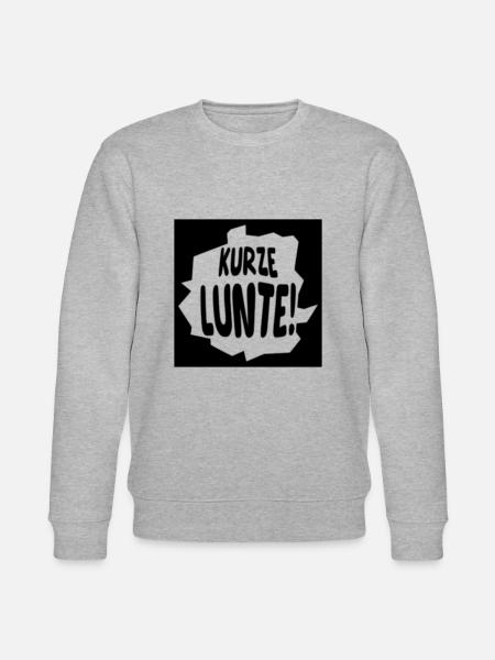 kurze lunte - Stanley/Stella Unisex Bio-Sweatshirt CHANGER - Grau meliert