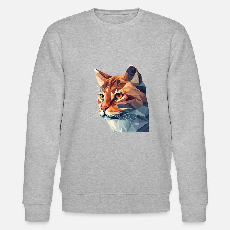 CAT - Stanley/Stella Unisex Bio-Sweatshirt CHANGER  - Grau meliert