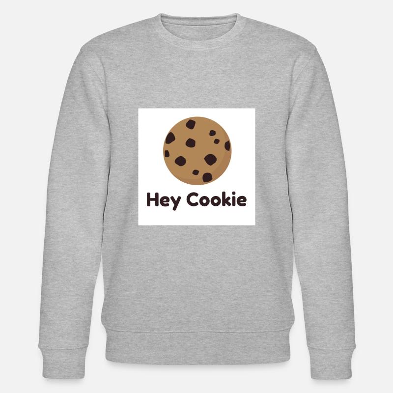 Hey Cookie - Stanley/Stella Unisex Bio-Sweatshirt CHANGER  - Grau meliert